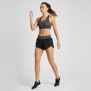 Forever 21 Women's Black Wide Waistband Running Athletic Short Size Small